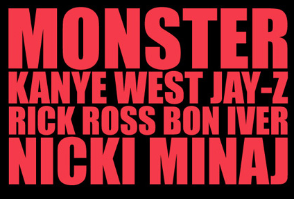 Kanye Weset Monster