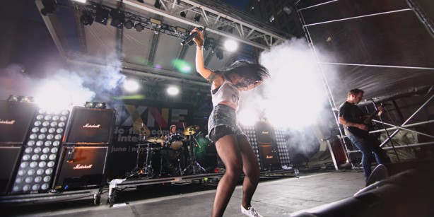 Sleigh Bells (Photo by: Riley Taylor, AUX TV)