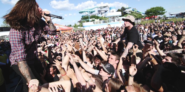 Every Time I Die at Toronto's Vans Warped Tour (Photo by: Riley Taylor, AUX TV)