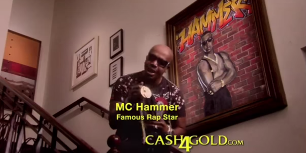 MC Hammer and Cash 4 Gold