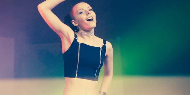 Hannah Diamond at Empire (Photo by: Ellie Pritts, AUX TV)