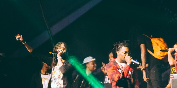 Migos at Fader Fort. (Photo by Ellie Pritts, AUX TV)