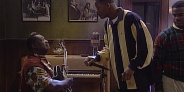 B.B. King hits Carlton with the blues (S06E04: 