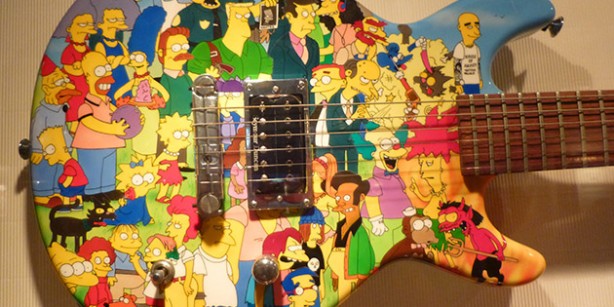 The Simpsons guitar