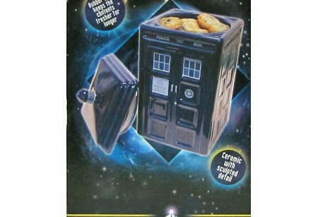 A Dr. Who cookie jar