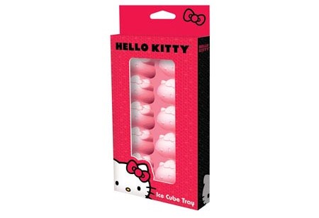 Hello Kitty ice cubes