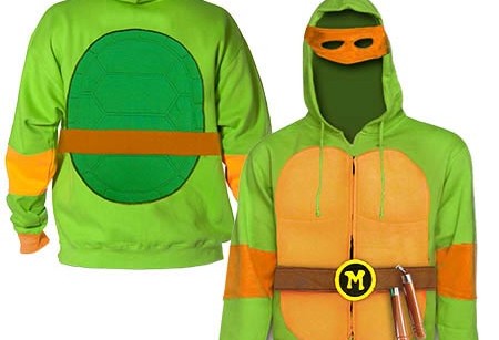A Turtle torso hoodie