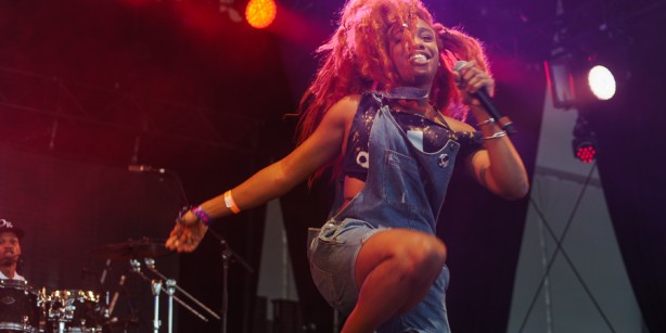SZA (Photo by: Stephen McGill, AUX TV.)