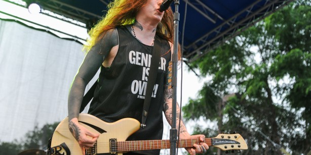 Against Me! (Photo by: Stephen McGill, AUX TV)