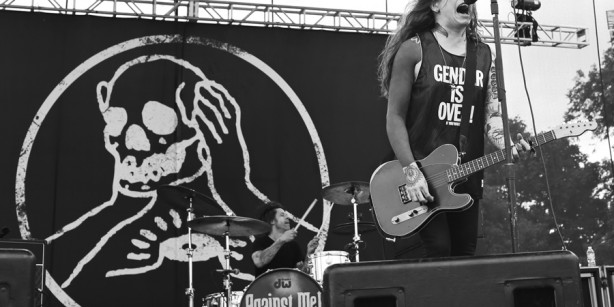 Against Me! (Photo by: Riley Taylor, AUX TV)