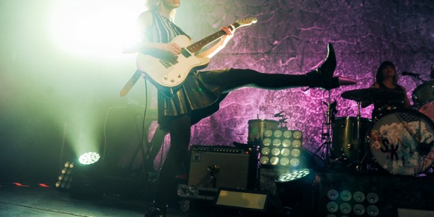 Sleater Kinney at Sound Academy (Photo by: Stephen McGill, AUX TV)