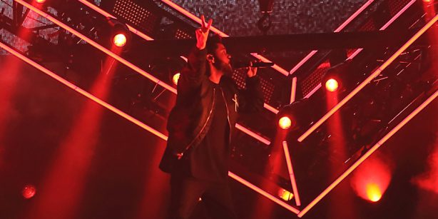 The Weeknd (Photo by: Riley Taylor, AUX TV)