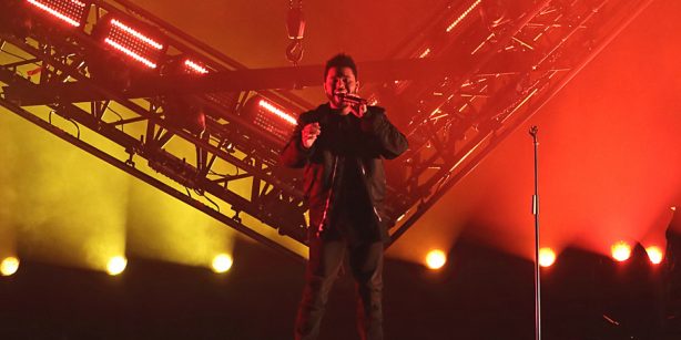 The Weeknd (Photo by: Riley Taylor, AUX TV)
