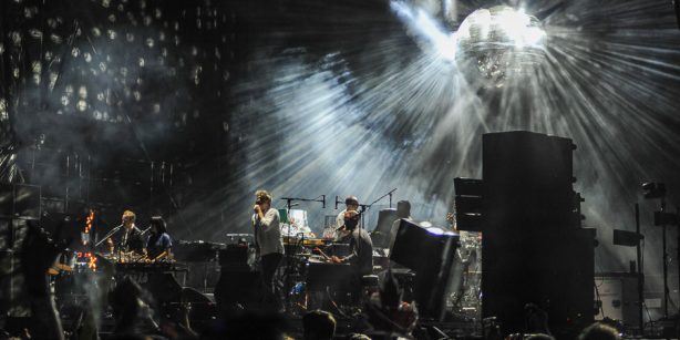 LCD Soundsystem at WayHome (Photo by: Stephen McGill, AUX TV)
