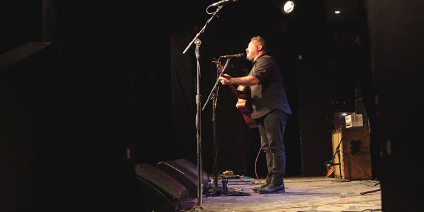 Matt Pryor from The Get up Kids (Photo by: Riley Taylor, AUX TV)