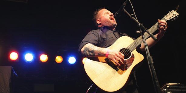 Matt Pryor from The Get up Kids (Photo by: Riley Taylor, AUX TV)